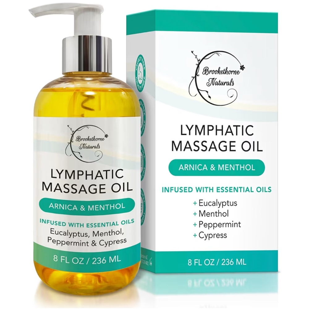 Lymphatic Massage Oil - Yellow